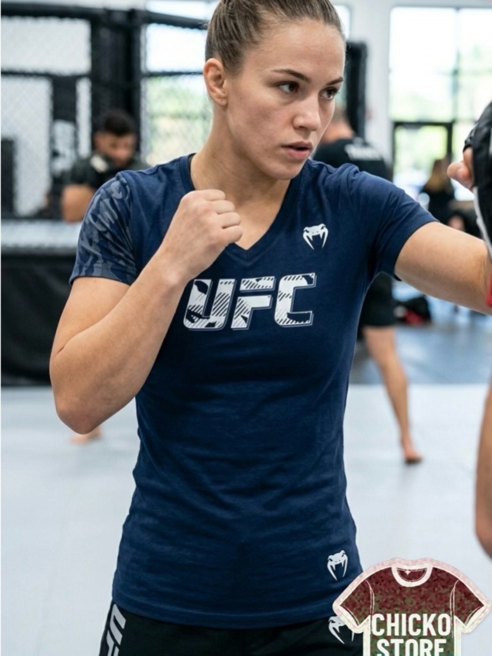 AUTHENTIC UFC X VENUM FIGHT WEEK DRY TECH T-SHIRT - SIZE SMALL